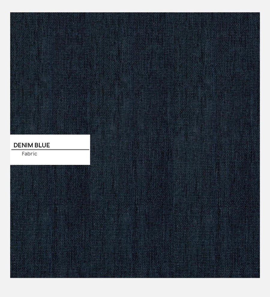 Logan Fabric 1 Seater Manual Recliner In Denim Blue Colour - Febonic Living