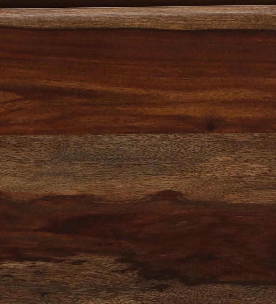 Harge Sheesham Wood End Table In Provincial Teak Finish - Febonic Living