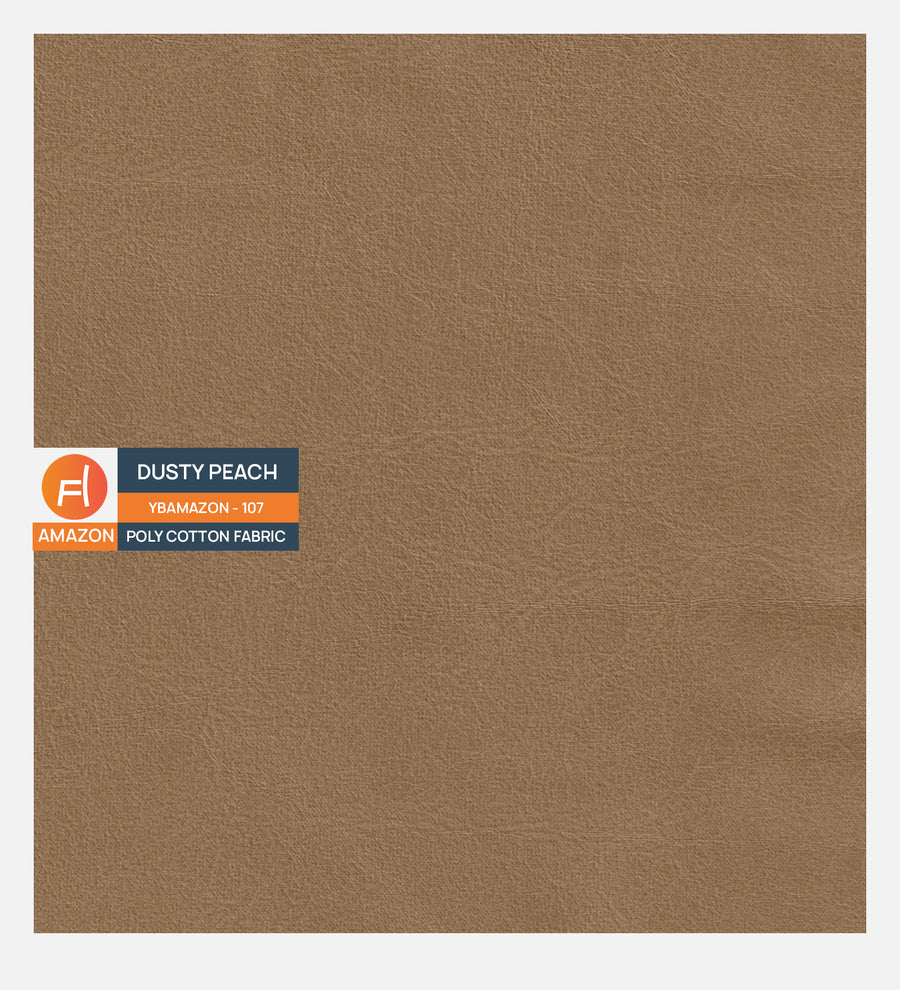 Textured suede Fabric Dusty Peach 107 Code by Febonic Living