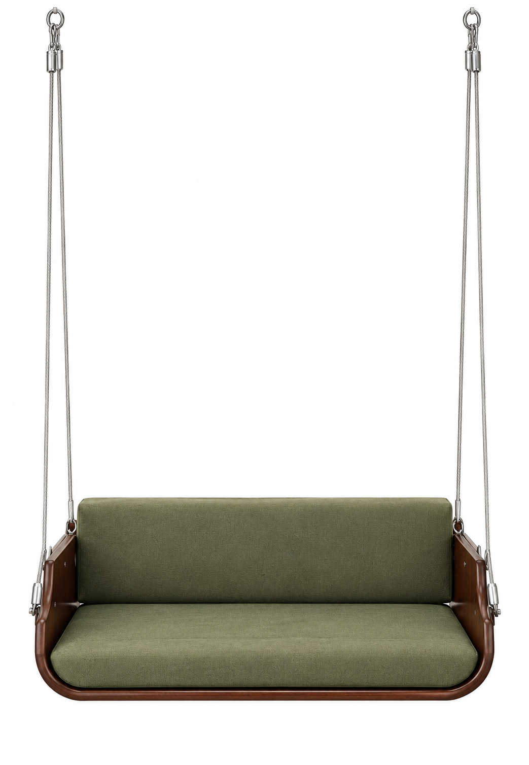 Erfin Sheesham Wood Swing In Provincial Teak Finish