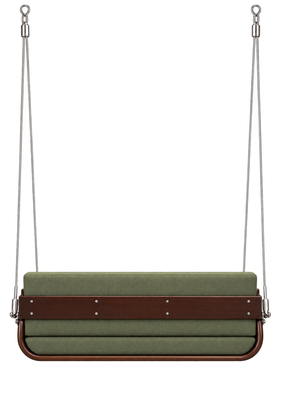 Erfin Sheesham Wood Swing In Provincial Teak Finish