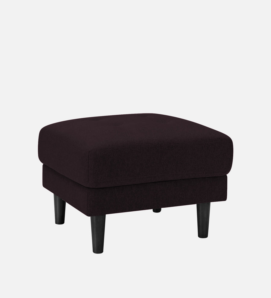 Marq Fabric Foot Stool In Cara Brown Colour - Febonic Living