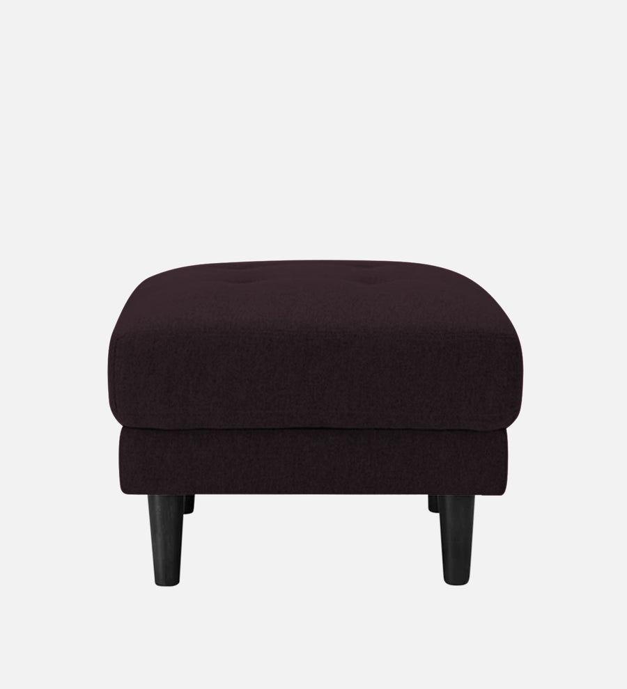 Marq Fabric Foot Stool In Cara Brown Colour - Febonic Living