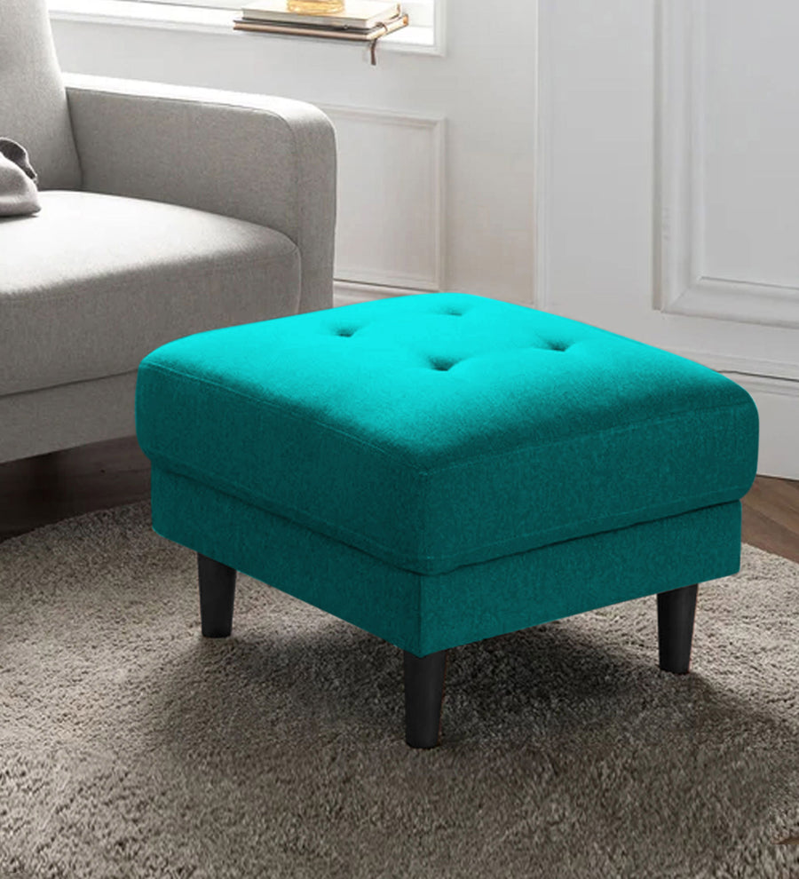 Marq  Foot Stool Fabric - Sea Green by Febonic Living