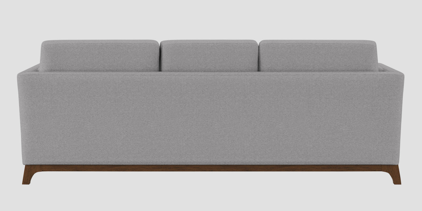 Candy Fabric 3 Seater Sofa In Dim Grey Colour