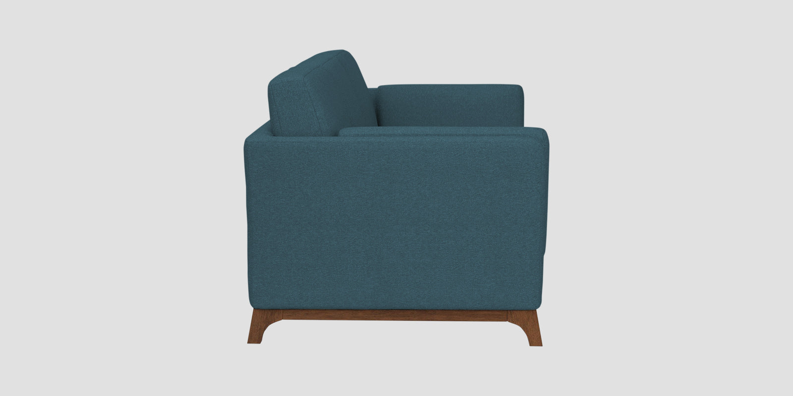 Candy Fabric 3 Seater Sofa In Sea Blue Colour