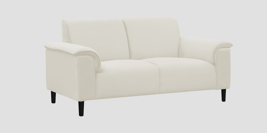 Ocean Velvet 2 Seater Sofa In Warm White Colour - Febonic Living