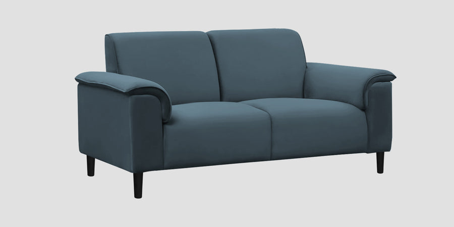 Ocean Velvet 2 Seater Sofa In Oxford Blue Colour - Febonic Living