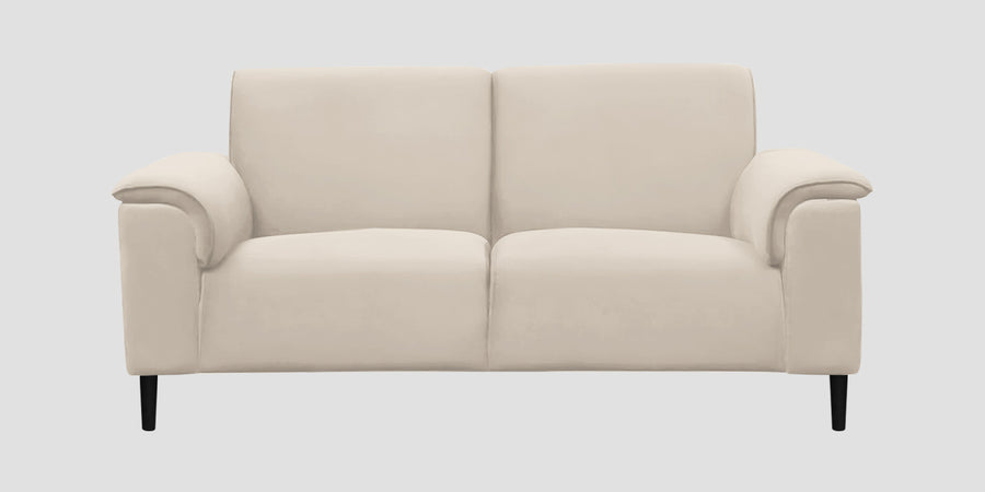 Ocean Velvet 2 Seater Sofa In Camel Beige Colour - Febonic Living