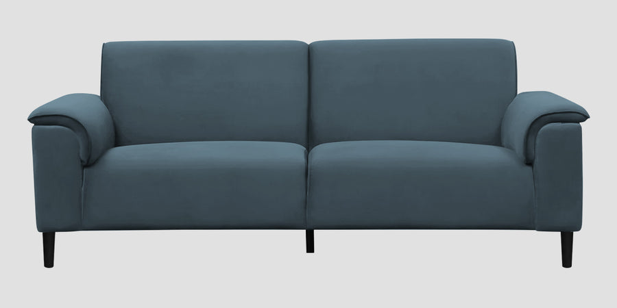 Ocean Velvet 3 Seater Sofa In Oxford Blue Colour - Febonic Living