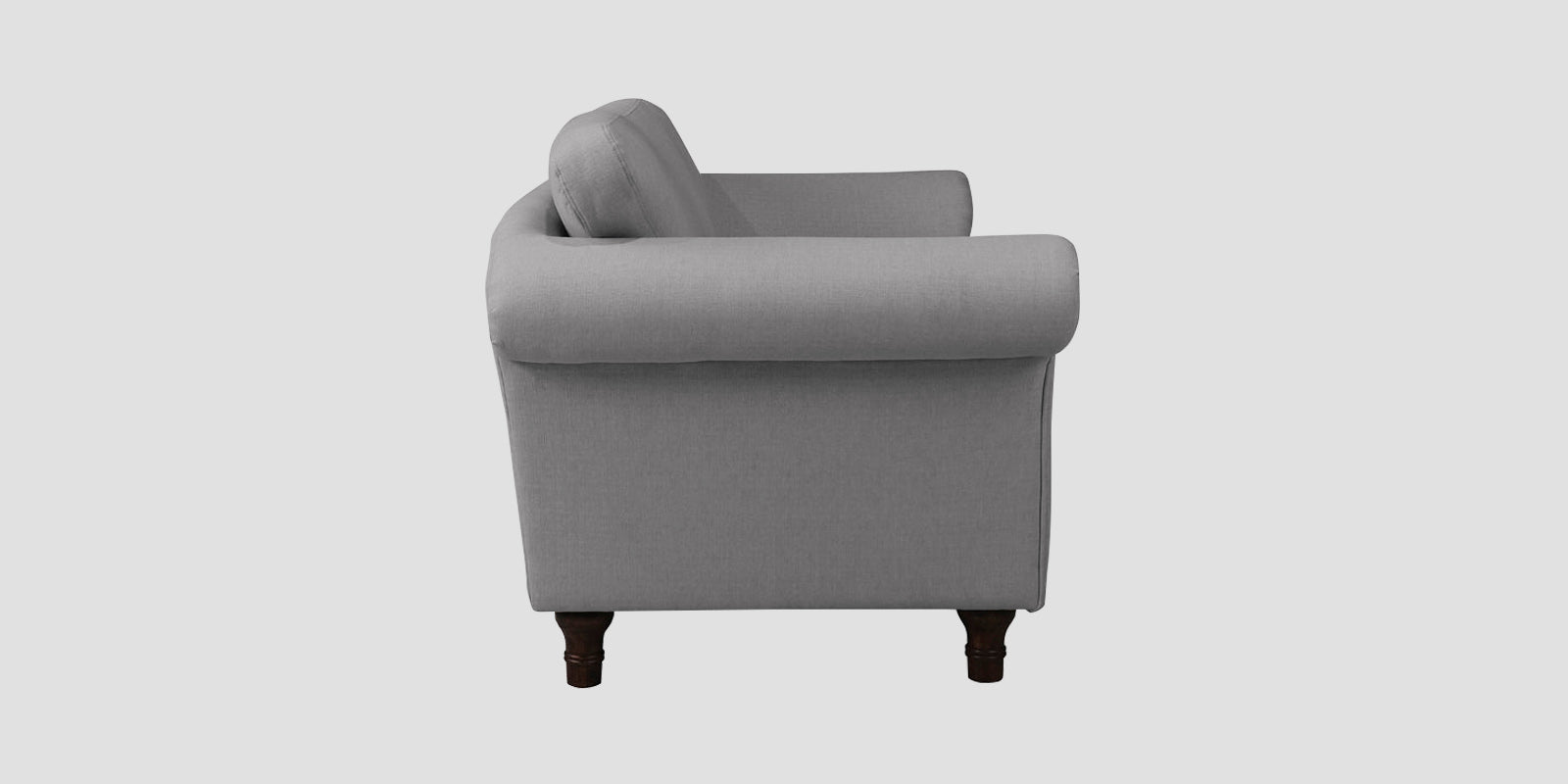 Rana Fabric 3 Seater Sofa In Dim Grey Colour