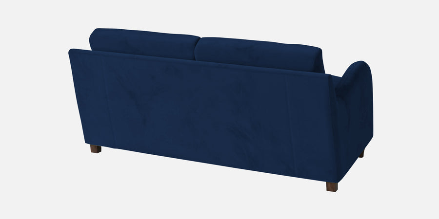 Sally Velvet 2 Seater Sofa In Imperial Blue Colour - Febonic Living