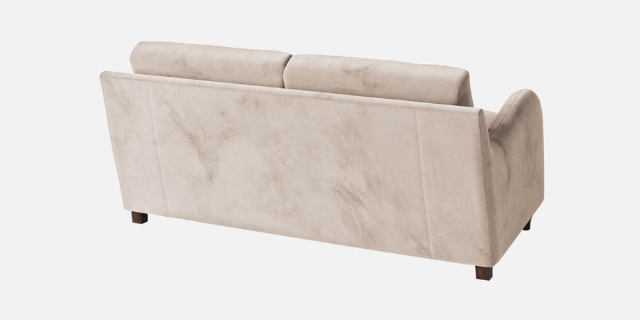Sally Velvet 2 Seater Sofa In Camel Beige Colour - Febonic Living