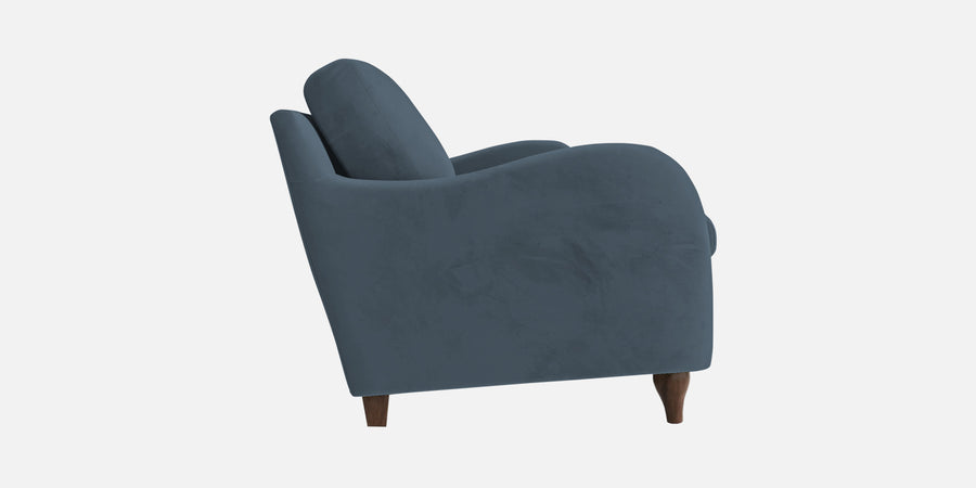 Sally Velvet 2 Seater Sofa In Oxford Blue Colour - Febonic Living