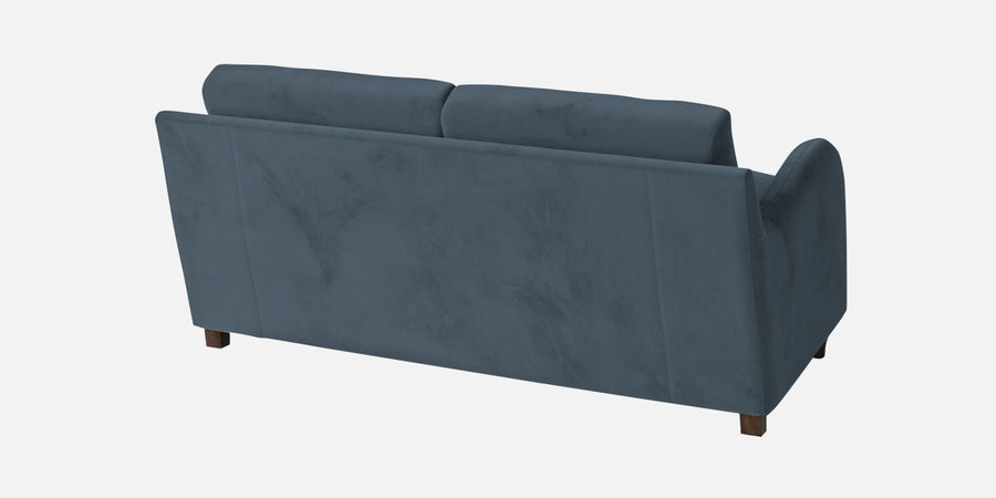 Sally Velvet 2 Seater Sofa In Oxford Blue Colour - Febonic Living