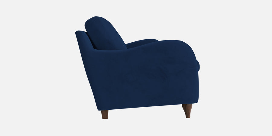 Sally Velvet 3 Seater Sofa In Imperial Blue Colour - Febonic Living