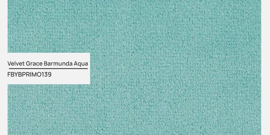 Natasha Velvet Rhs Sectional Sofa 3 Lounger In Barmunda Aqua Colour - Febonic Living