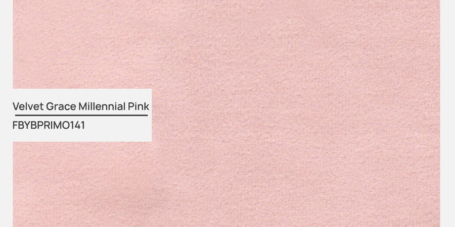 Ferry Velvet 3 Seater Sofa In Millennial Pink Colour - Febonic Living
