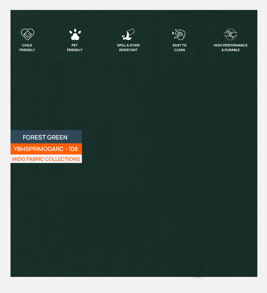 Tucker Velvet 1 Seater Sofa In Forest Green Colour - Febonic Living