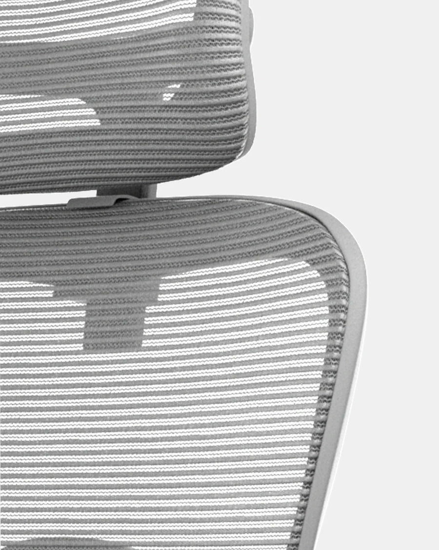 Ero Mesh Ergonomic Office Chair In Latty Grey Colour - Febonic Living