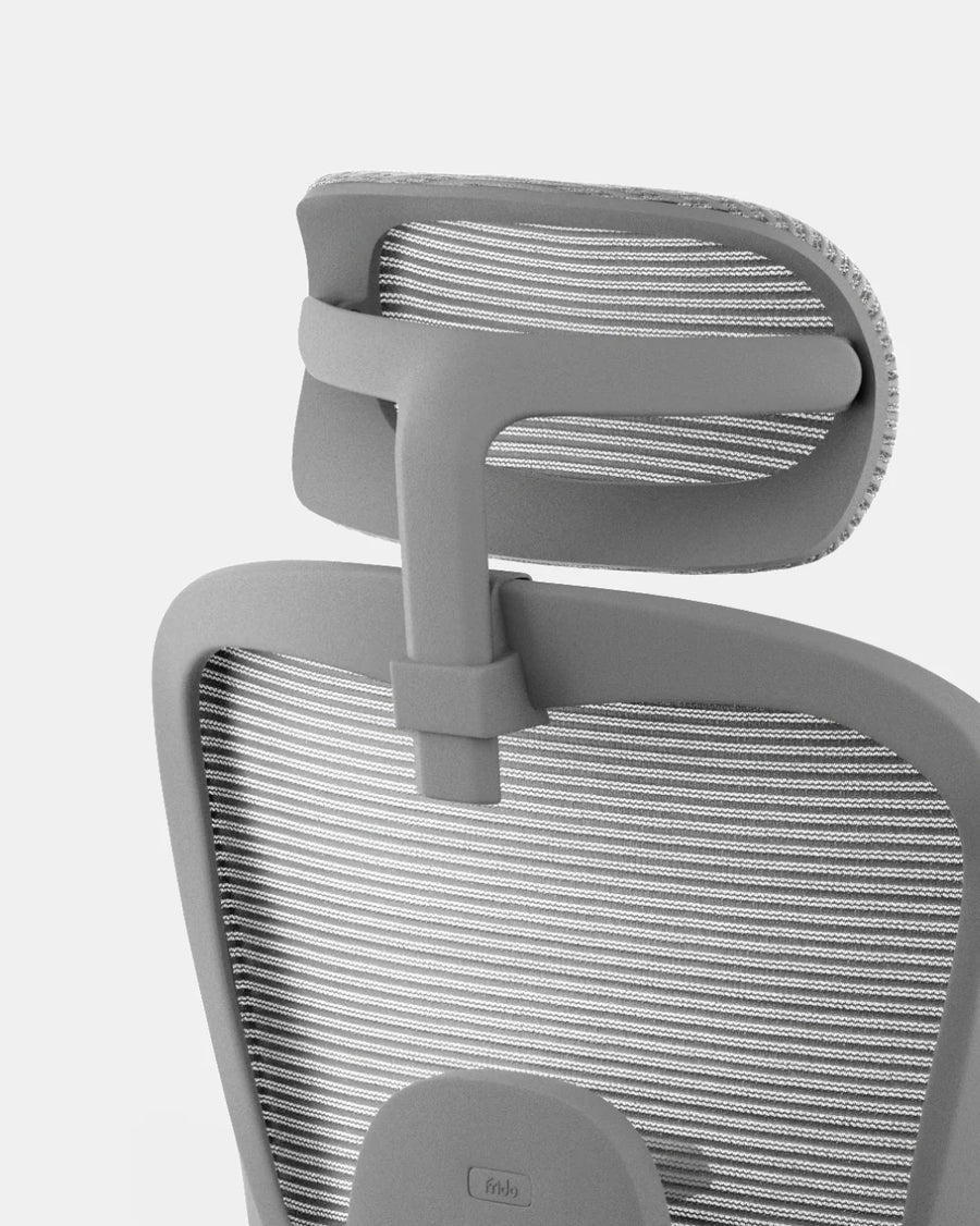Ero Mesh Ergonomic Office Chair In Latty Grey Colour - Febonic Living