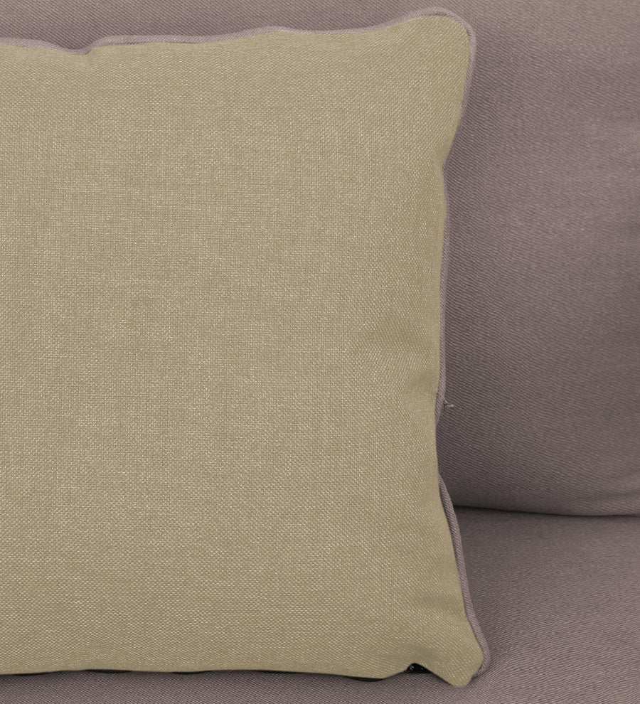 Fuju Fabric 1 Seater Sofa In Almond Beige Colour - Febonic Living