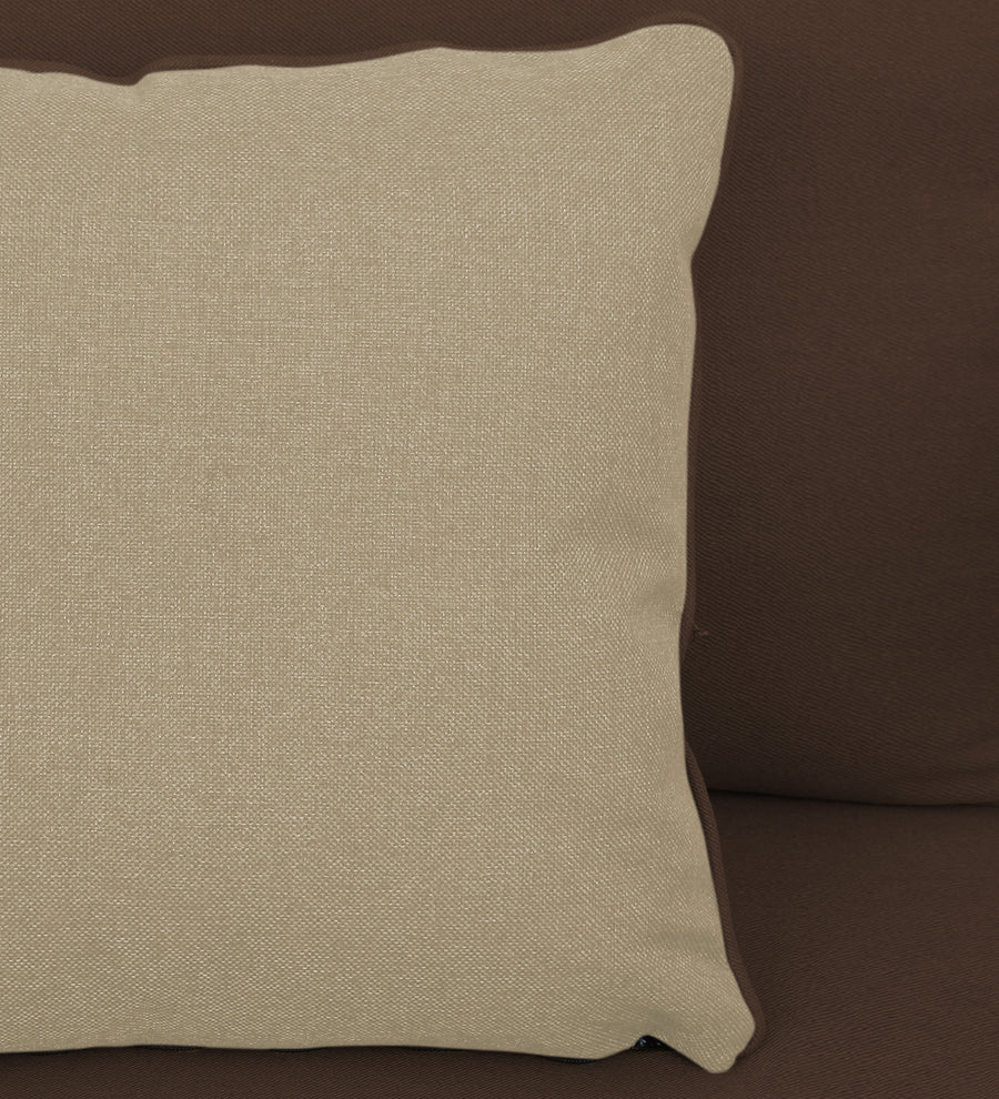 Fuju Fabric 1 Seater Sofa In Ash Brown Colour - Febonic Living