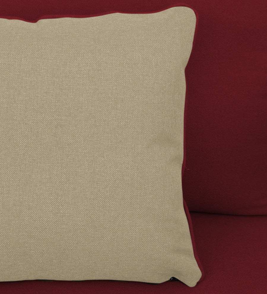 Fuju Fabric 1 Seater Sofa In Chilli Red Colour - Febonic Living