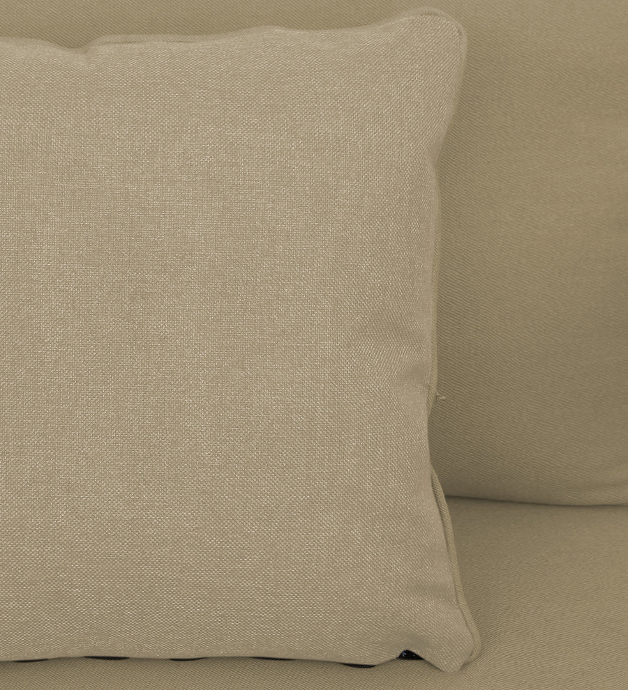 Fuju Fabric 1 Seater Sofa In Honey Beige Colour - Febonic Living