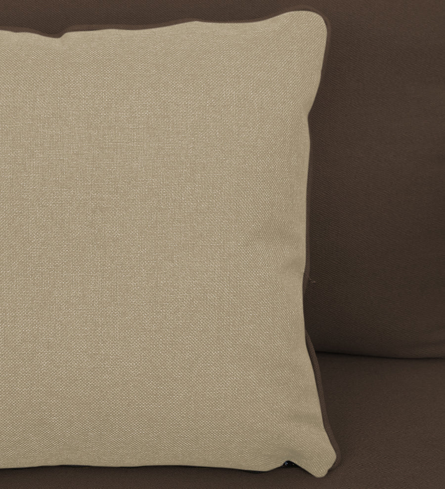 Fuju Fabric 1 Seater Sofa In Rosy Brown Colour - Febonic Living