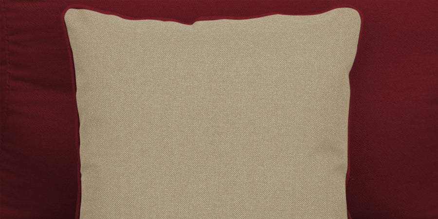 Fuju Fabric 2 Seater Sofa In Chilli Red Colour - Febonic Living