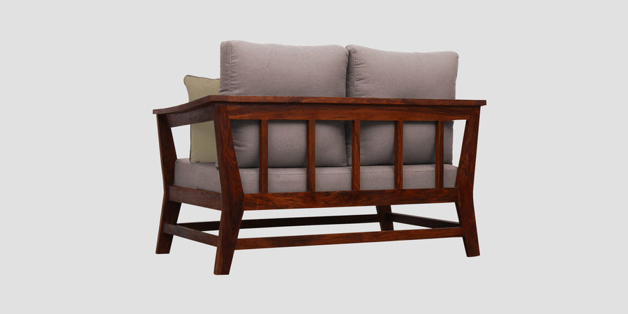 Fuju Fabric 2 Seater Sofa In Almond Beige Colour - Febonic Living