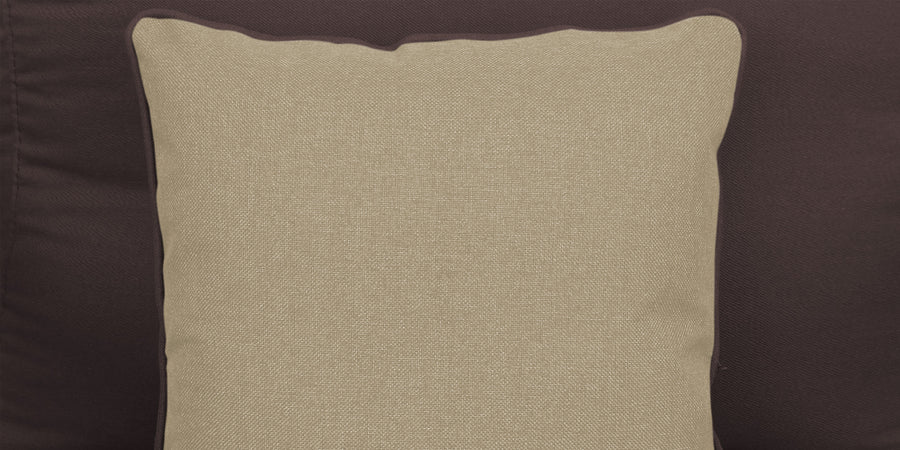 Fuju Fabric 2 Seater Sofa In Night Brown Colour - Febonic Living