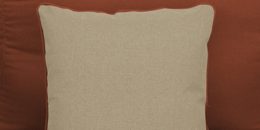 Fuju Fabric 2 Seater Sofa In Royal Orange Colour - Febonic Living