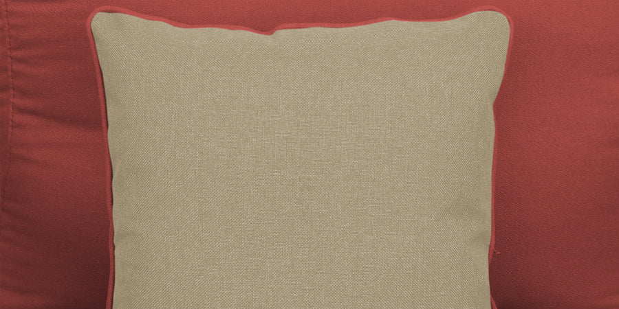 Fuju Fabric 2 Seater Sofa In Salmon Pink Colour - Febonic Living