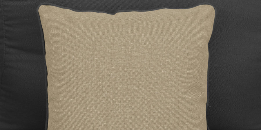 Fuju Fabric 2 Seater Sofa In Stone Grey Colour - Febonic Living