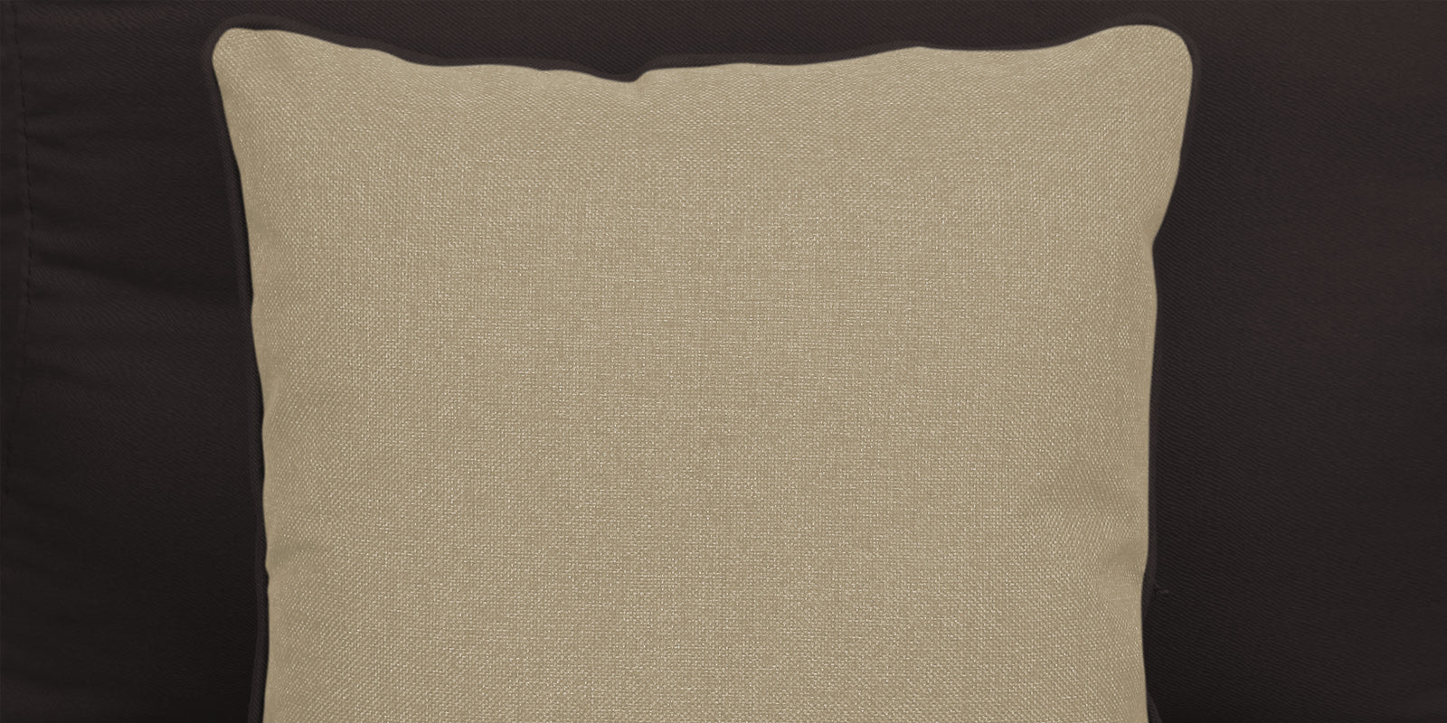 Fuju Fabric 3 Seater Sofa in Crypto Pebble Brown Colour - Febonic Living