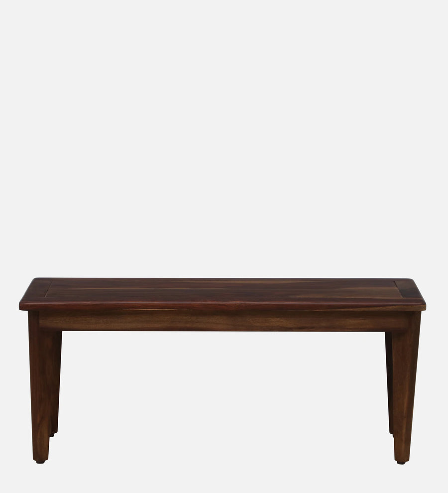 Simra Sheesham Wood 6 Seater Dining Set In Scratch Resistant Provincial Teak Finish With Bench - Febonic Living