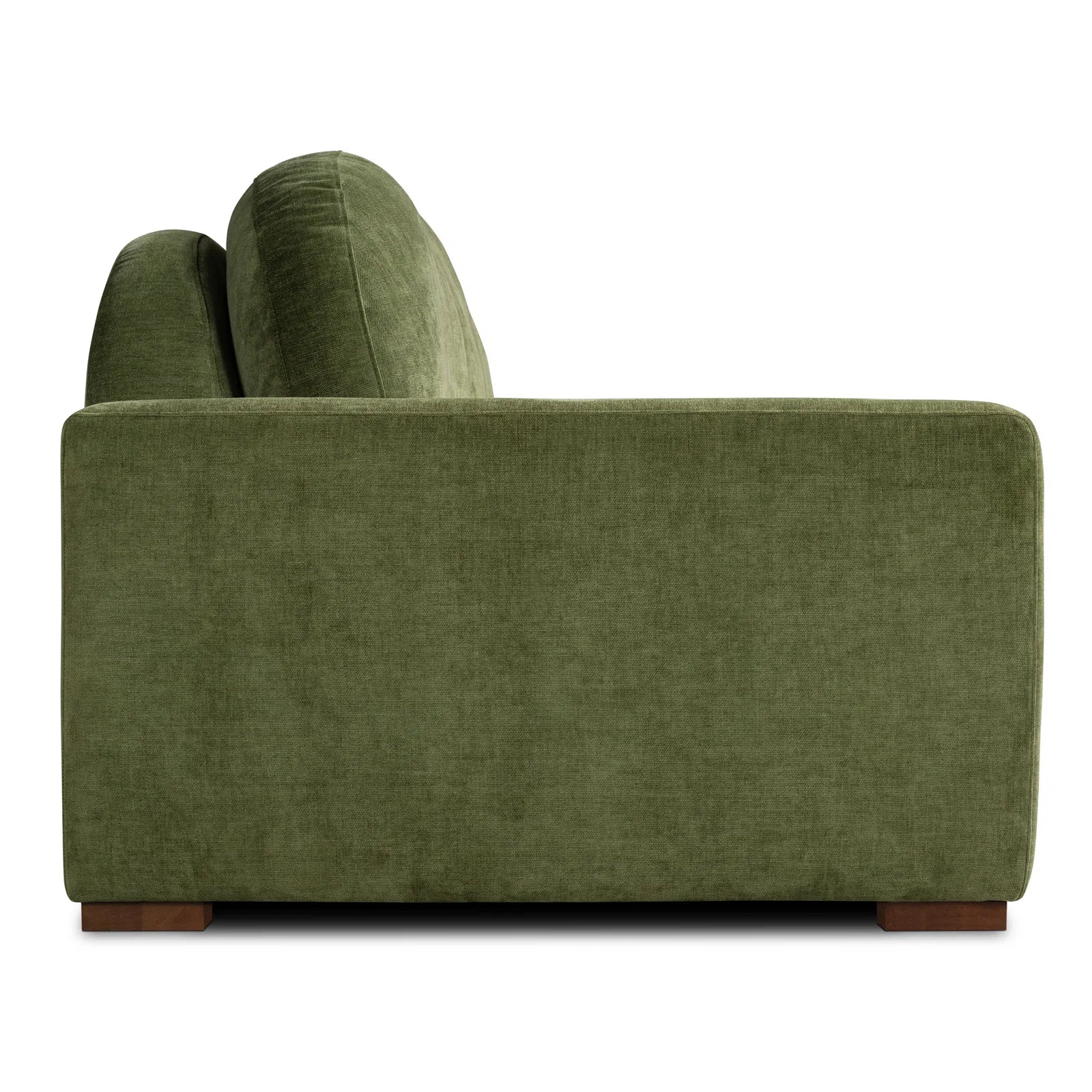 Adara Fabric 3 Seater Sofa In Olive Green Colour