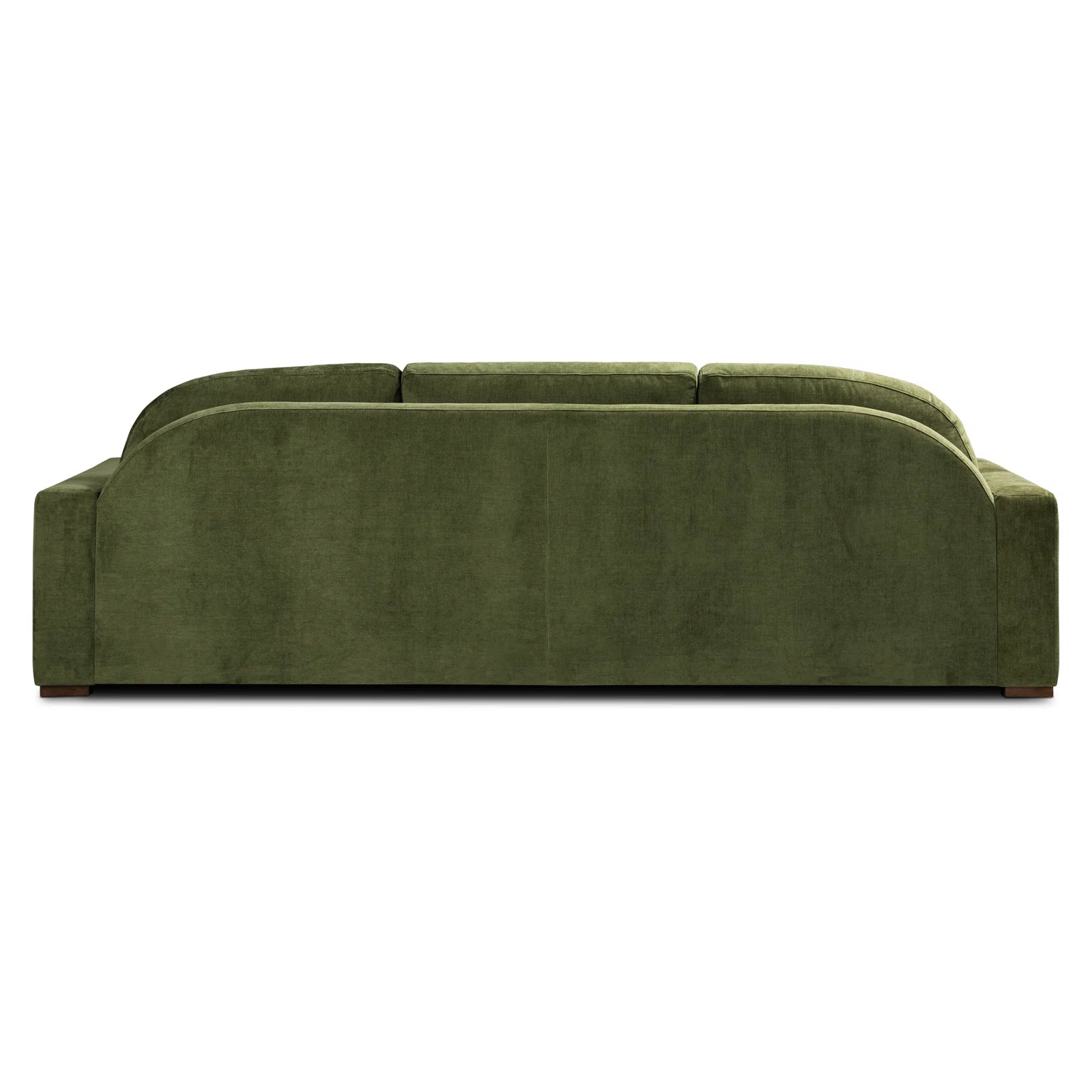 Adara Fabric 3 Seater Sofa In Olive Green Colour