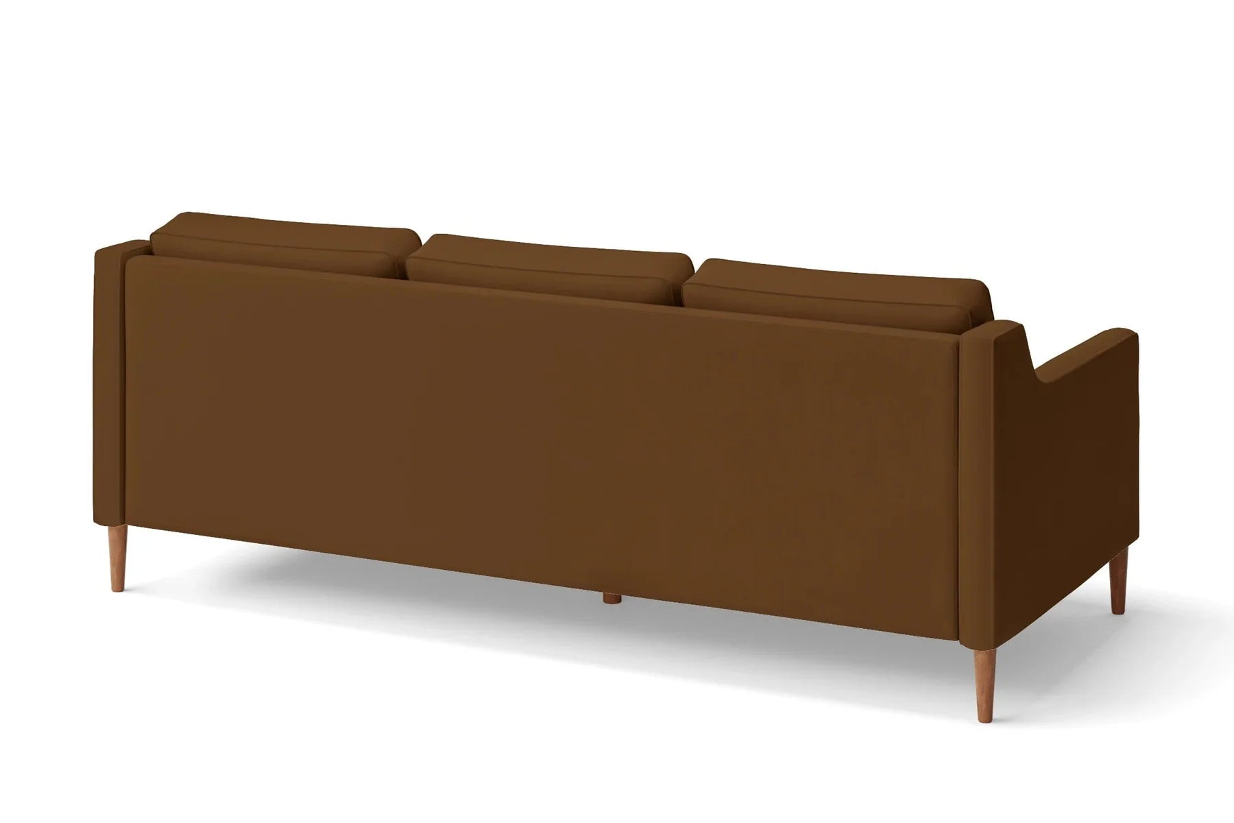 Greco Leatherette 3 Seater Sofa in Brown Colour