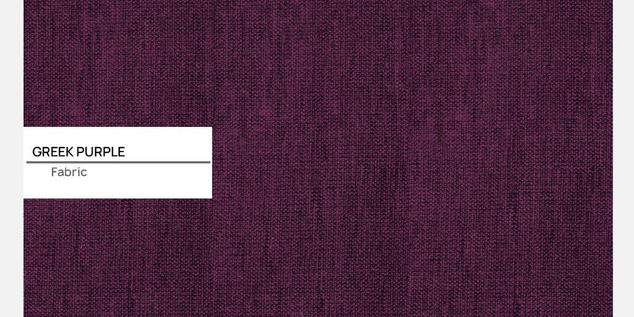 Nigar Fabric 2 Seater Sofa In Greek Purple Colour - Febonic Living