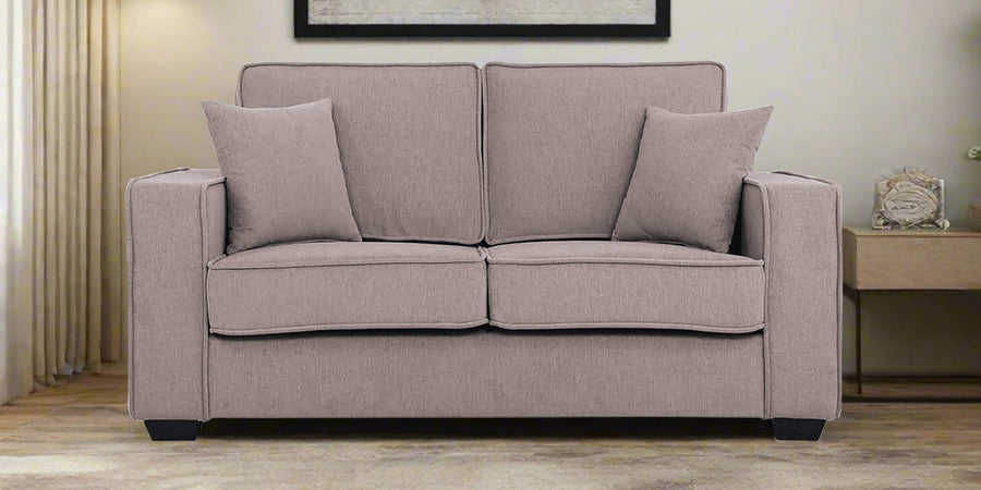 Hugo Fabric 2 Seater Sofa In Almond Beige Colour - Febonic Living