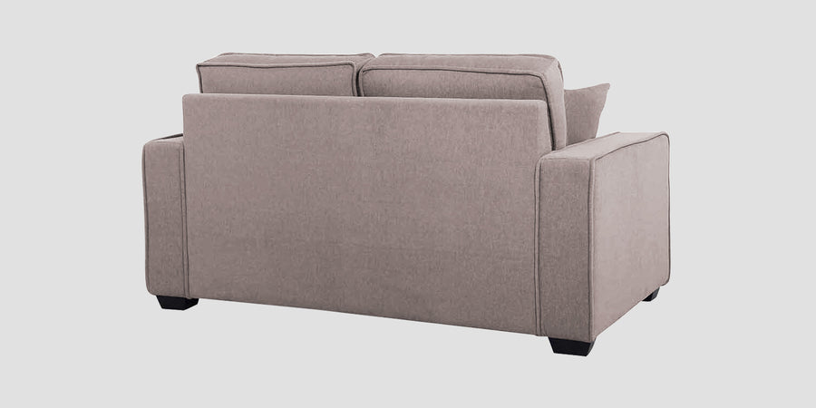 Hugo Fabric 2 Seater Sofa In Almond Beige Colour - Febonic Living