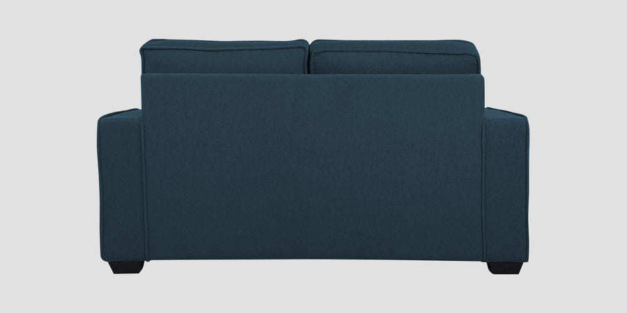 Hugo Fabric 2 Seater Sofa In Cool Blue Colour - Febonic Living