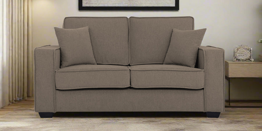 Hugo Fabric 2 Seater Sofa In Hazel Beige Colour - Febonic Living