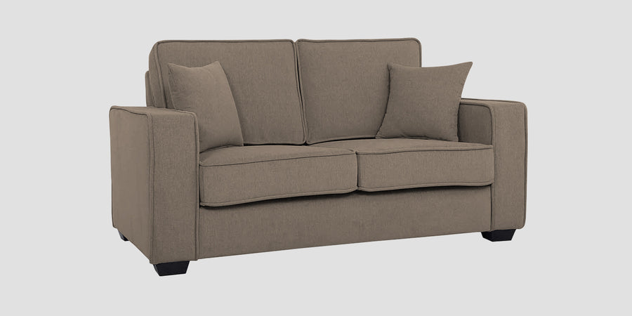 Hugo Fabric 2 Seater Sofa In Hazel Beige Colour - Febonic Living
