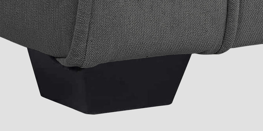 Hugo Fabric 2 Seater Sofa In Stone Grey Colour - Febonic Living