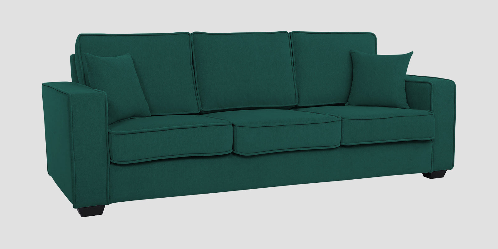 Hugo Fabric 3 Seater Sofa in Crypto Sage Green Colour - Febonic Living