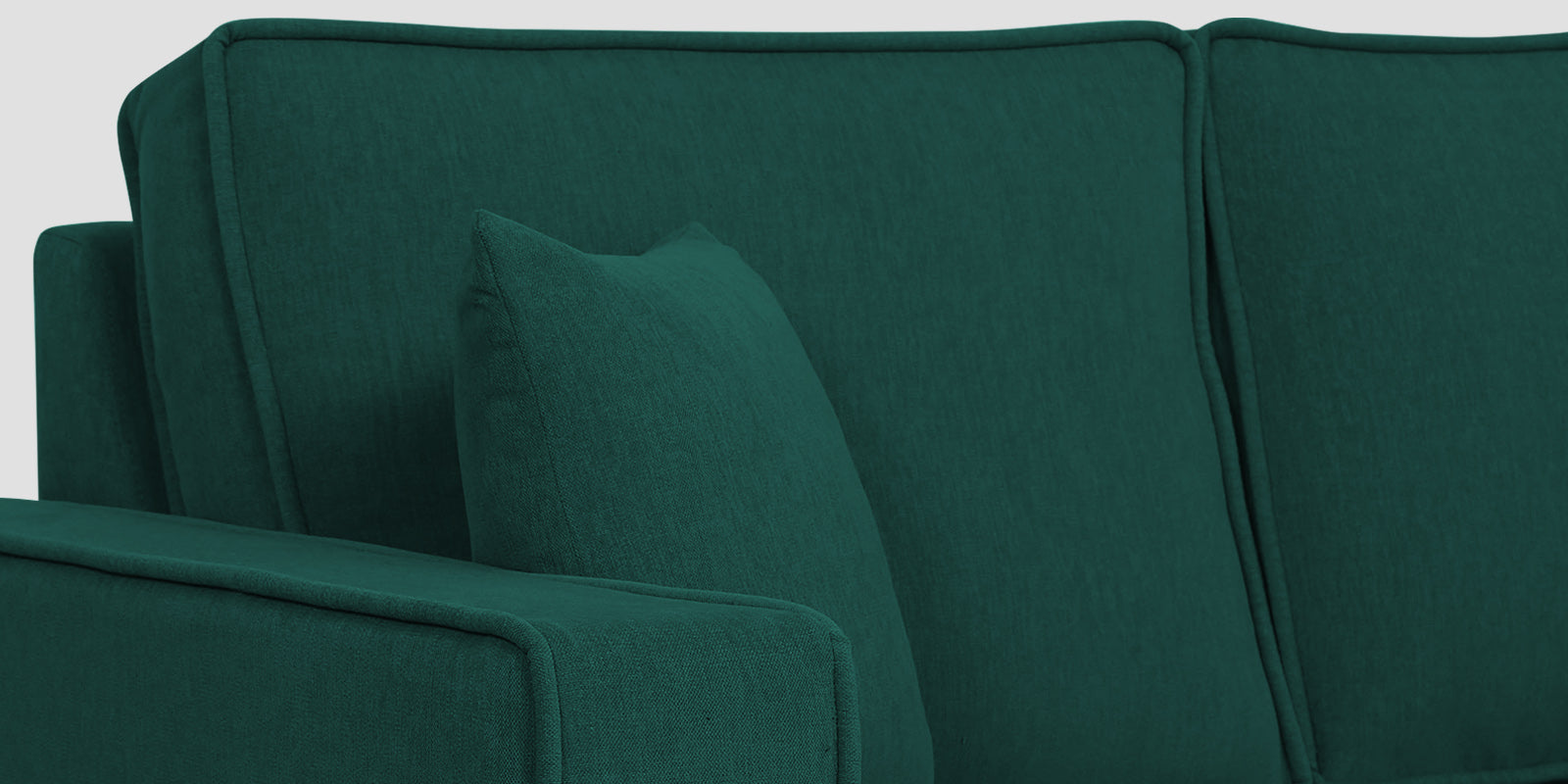 Hugo Fabric 3 Seater Sofa in Crypto Sage Green Colour - Febonic Living